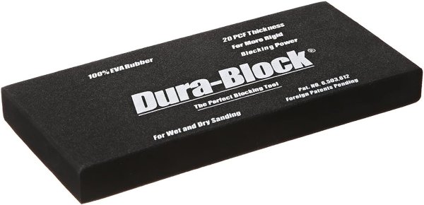 DURABLOCK Scruff Block  1/2"H x 2-1/2"W x 5-3/8"L