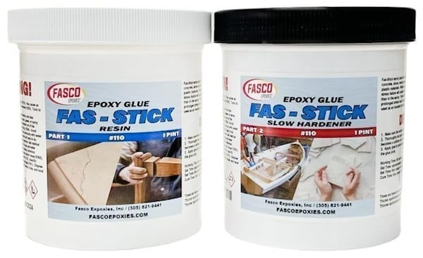 Fasco Epoxies 110 Epoxy Glue Quart Kit (Pint of part 1 and Pint of part 2)