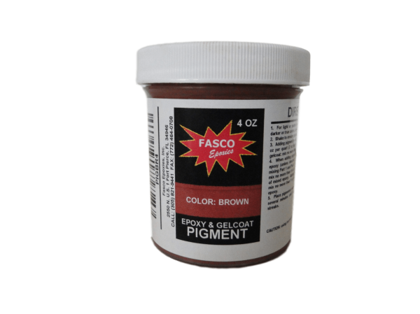Gelcoat Pigment | Epoxy Pigment 4oz Brown
