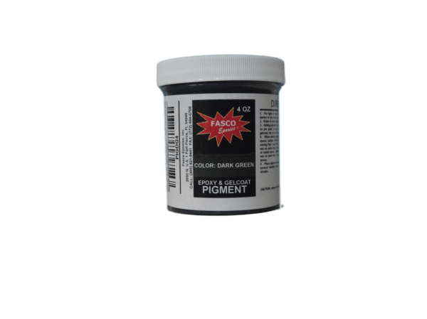 Gelcoat Pigment | Epoxy Pigment 4oz Dark Green