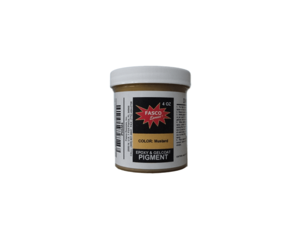 Gelcoat Pigment | Epoxy Pigment 4oz mustard