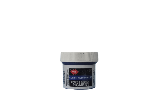 Gelcoat Pigment | Epoxy Pigment 1oz Medium Blue