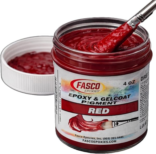 4oz Red Pigment