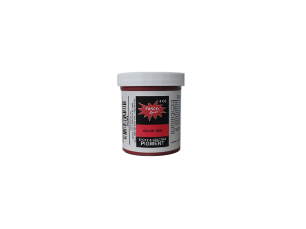 Gelcoat Pigment | Epoxy Pigment 4oz Red