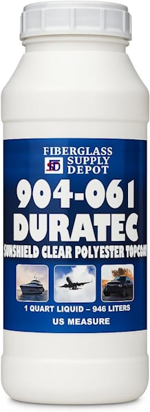 Duratec | Sunshield Clear Polyester Topcoat 904-061 Quart