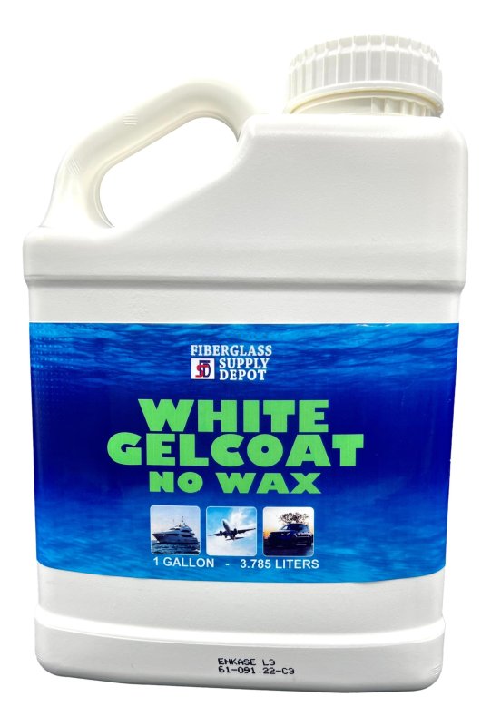 Fiberglass Supply Depot Inc. > Gel Coat > Gelcoat White No Wax